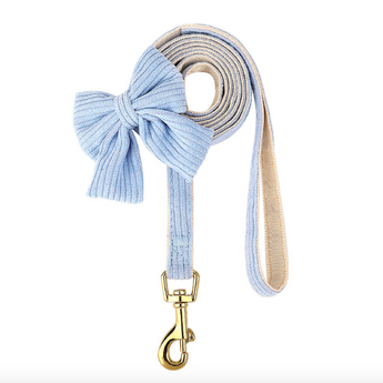 Blue soft leash for dog walks best pet product in Dubai