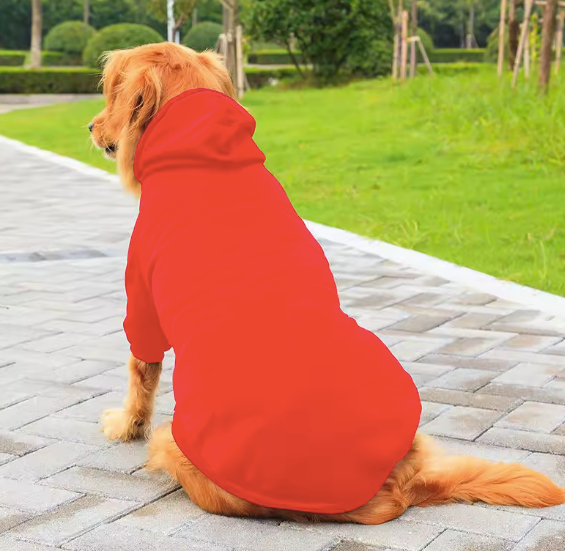 large-dog-hoodie-red