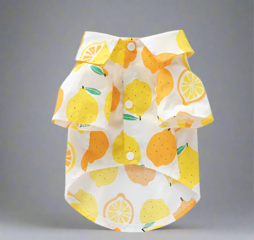 lemon-print-cotton-shirt