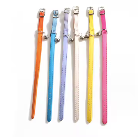 Vibrant-color-pet-collars-length