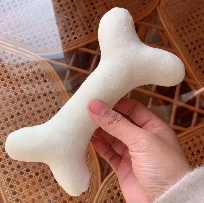 Plush-bone-shape-dog-toy