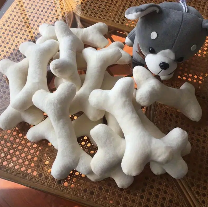 Plush-bone-shape-dog-toys